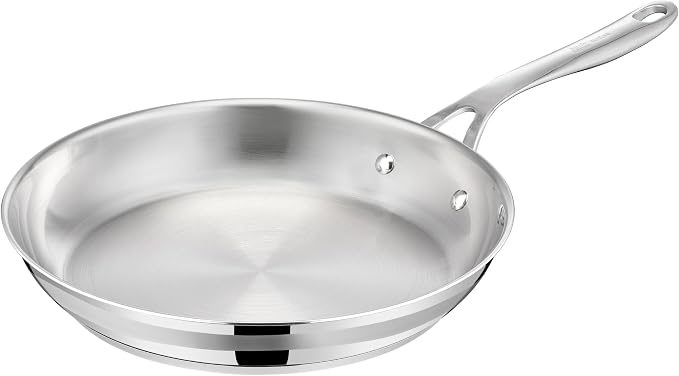 T-Fal x Jamie Oliver Stainless Steel Fry Pan 9.5-Inch, Induction Compatible by T-falbrand