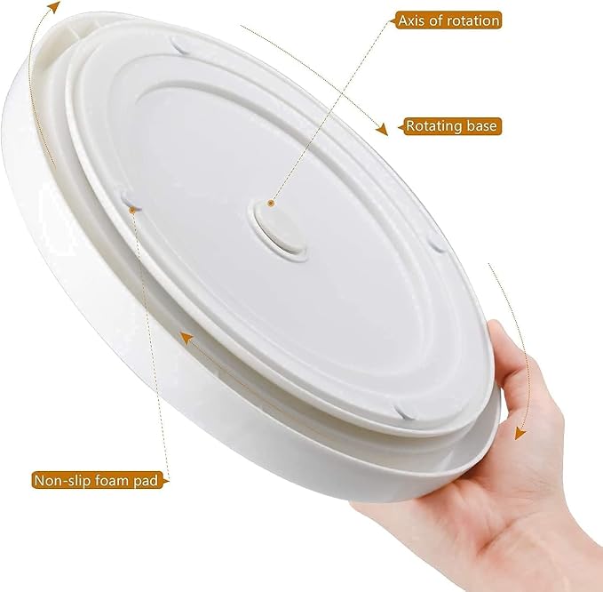 10 Inch Non-Skid Lazy Susan Organizers - Image 5