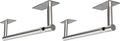 RUACQ Paper Towel Holder Under Cabinet, Wall Mounted or Adhesive Stainless by Ruacq