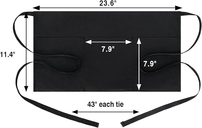 BOHARERS 4 Pack Waitress Apron - Image 6