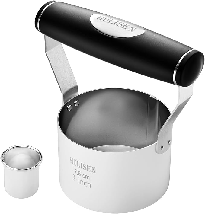 HULISEN 3 inch Biscuit Cutter, Stainless Steel Round Cookies Cutter by HULISEN