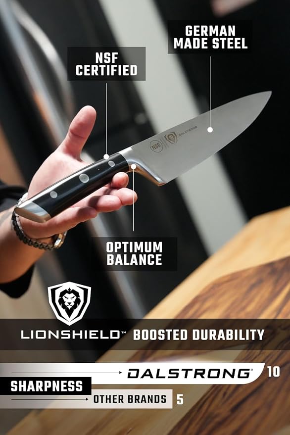Dalstrong 12-Piece Elite Knife Block Set — German High-Carbon Steel, - Image 6
