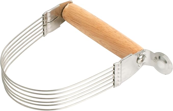 Mrs. Anderson’s Baking 6-Wire Pastry Cutter and Dough Blender, Stainless Steel by MrsAndersonsBaking