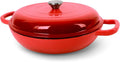 Enameled Cast Iron Dutch Oven, 3.8 Quart Dutch Oven Pot by UFEH