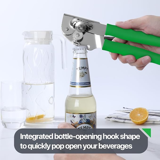 Commercial Can Opener, UHIYEE Hand Crank Can Opener Manual Heavy Duty - Image 5