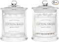 Volisnova 2 Pack Farmhouse Apothecary Jars by Volisnova-KitchenBath