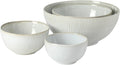 Gibson Elite Sandy Pines 4 Piece Nesting Bowl Set, 7” & 9” Round Stoneware Bowls by GibsonHomewares