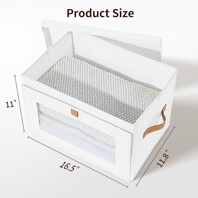 DIMJ Storage Bins with Lids - Image 7