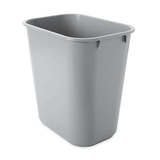 Rubbermaid Commercial Products Deskside Wastebasket/Trash Can, - Image 2