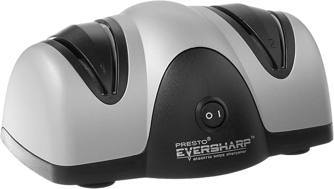Presto 08800 EverSharp Electric Knife Sharpener, 2-Stage System by PRESTO