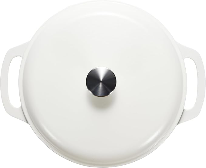 Amazon Basics Enameled Cast Iron Dutch Oven Pot - Image 3