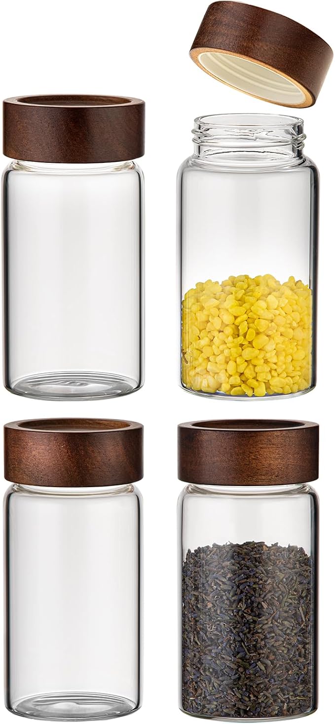 8 oz Small Glass Spice Jars - Image 5