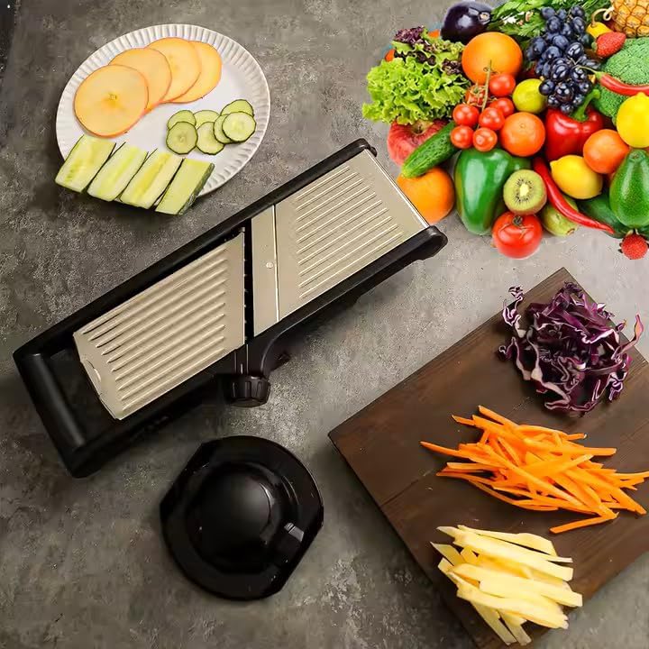 Adjustable Stainless Steel Mandoline Slicer