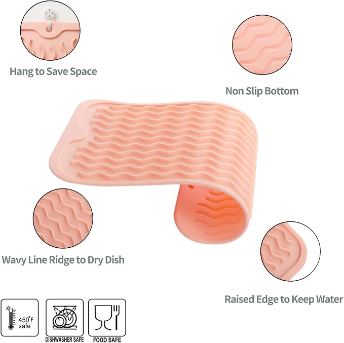 MicoYang Silicone Dish Drying Mat - Image 3