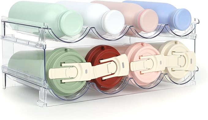 Water Bottle Organizer by TIDYSAVANT