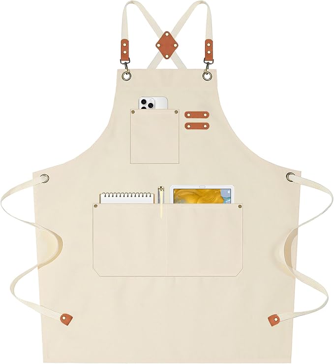 AFUN Chef Aprons for Women Men by BringYouaFun