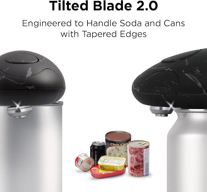 Kitchen Mama Auto 2.0 Electric Can Opener: Blade Opens Almost Any Can Pop or - Image 4