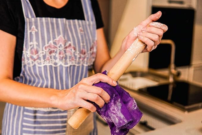 Wood Rolling Pin Dough Roller, Wooden Rolling Pin - Image 5