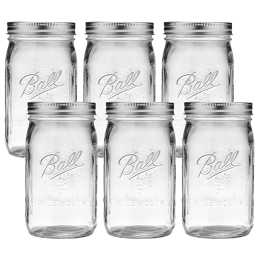 Ball Wide Mouth Glass Mason Jars by BallJar