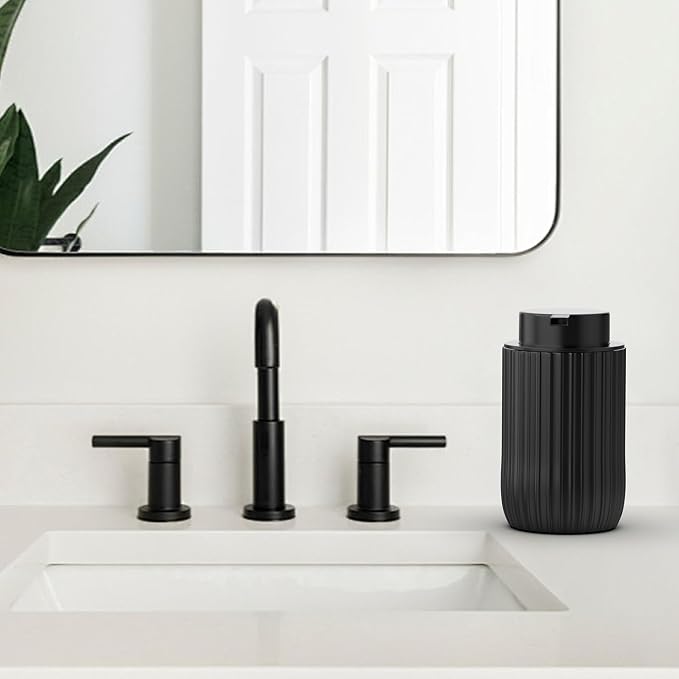 Ceramic Foaming Hand Soap Dispenser, 12 oz Bathroom Soap Dispensers, Lotion - Image 6