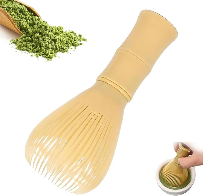 Matcha Whisk, Reusable Plastic Ceramic Matcha Whisk Easy to Clean Stirring Tool by TANGZHIFEIYUE
