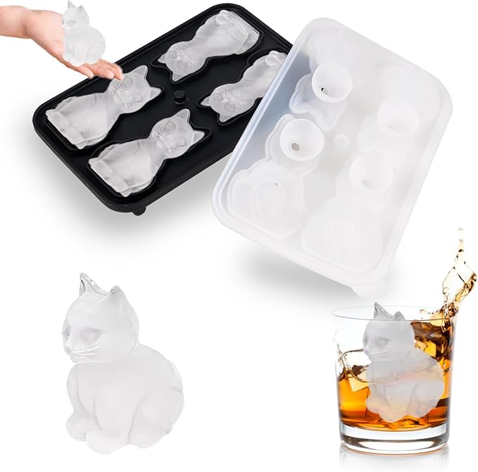 Cat Ice Cube Tray Mold by WelcomeToNerien