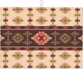 American Aztec Dish Drying Mat Traditional Ethnic Style Design Geometric Drying by Unknown