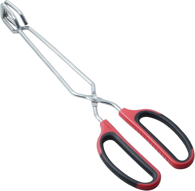 HINMAY Stainless Steel Scissor Tongs by HINMAY