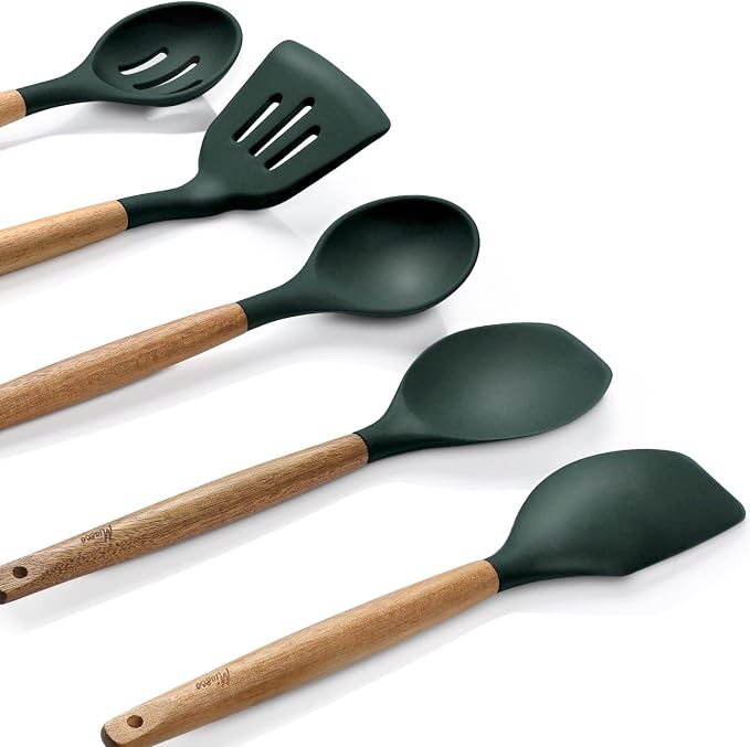 Non-Stick Silicone Cooking Utensils Set - Image 8