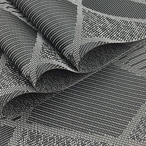 Natural Placemats Woven Vinyl Non-Slip Insulation Heat Stain Resistant
