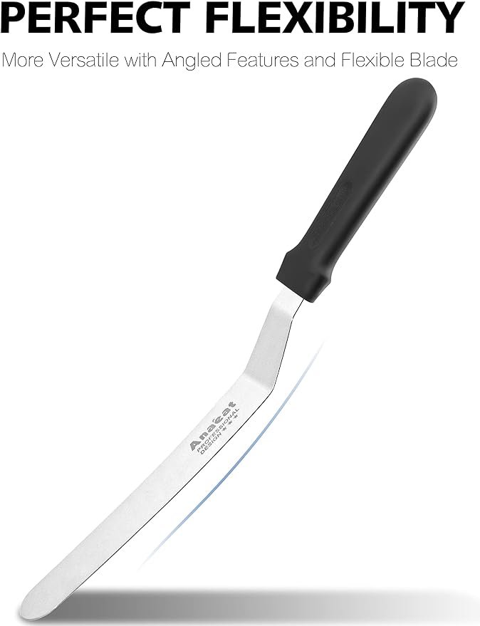 Anaeat Icing Spatula, Professional Cake Angled Offset Spatula - Image 3