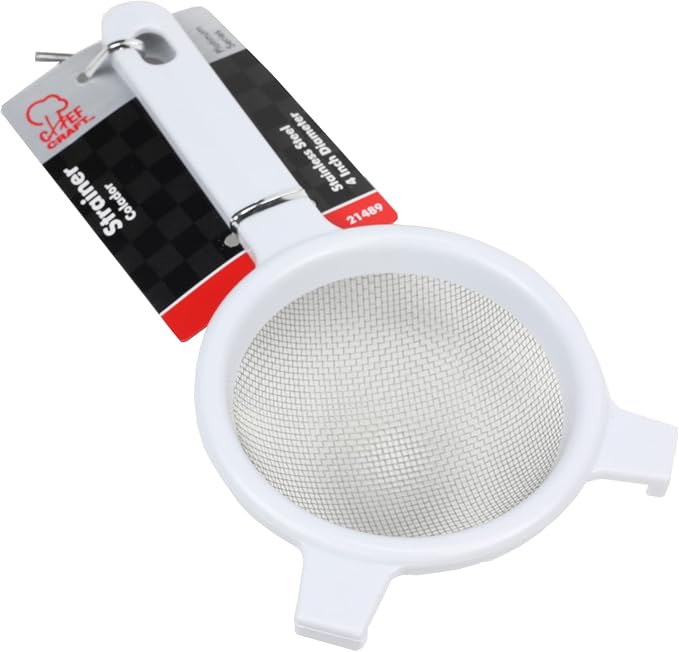 Chef Craft Classic Stainless Steel Mesh Strainer, 4 inch - Image 2
