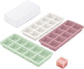 Doasuwish Ice Cube Trays with Lid, 3 Pack 10 Cubes 2 Tbsp. Silicone Ice Cube by Doasuwish