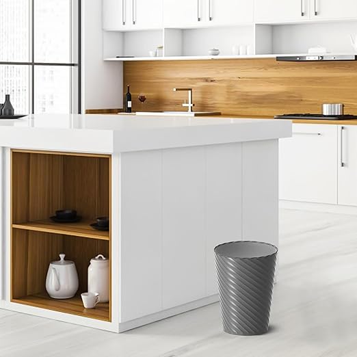 Lysam Bathroom Trash Can, 3 Pack 1.8 Gallons Small Trash Can - Image 8