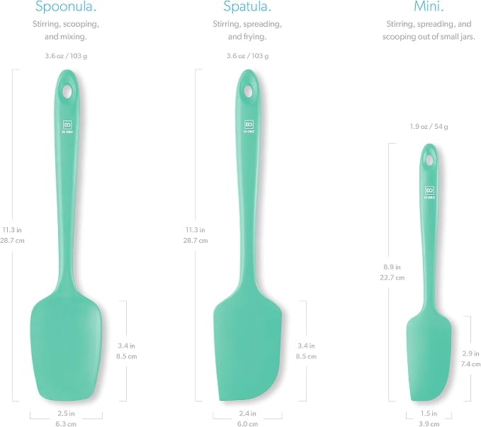 DI ORO Silicone Spatula Set - Image 5