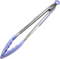 Chef Craft Premium Silicone Cooking Tongs, 12 inch, Pastel Blue by ChefCraft