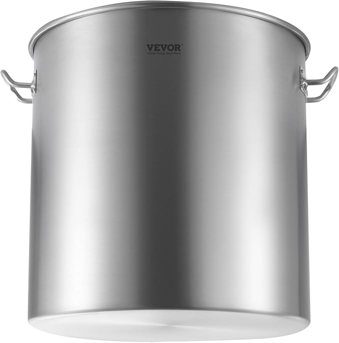 VEVOR Stainless Steel Stockpot, 100 Quart Large Cooking Pots, Cookware Sauce Pot - Image 10