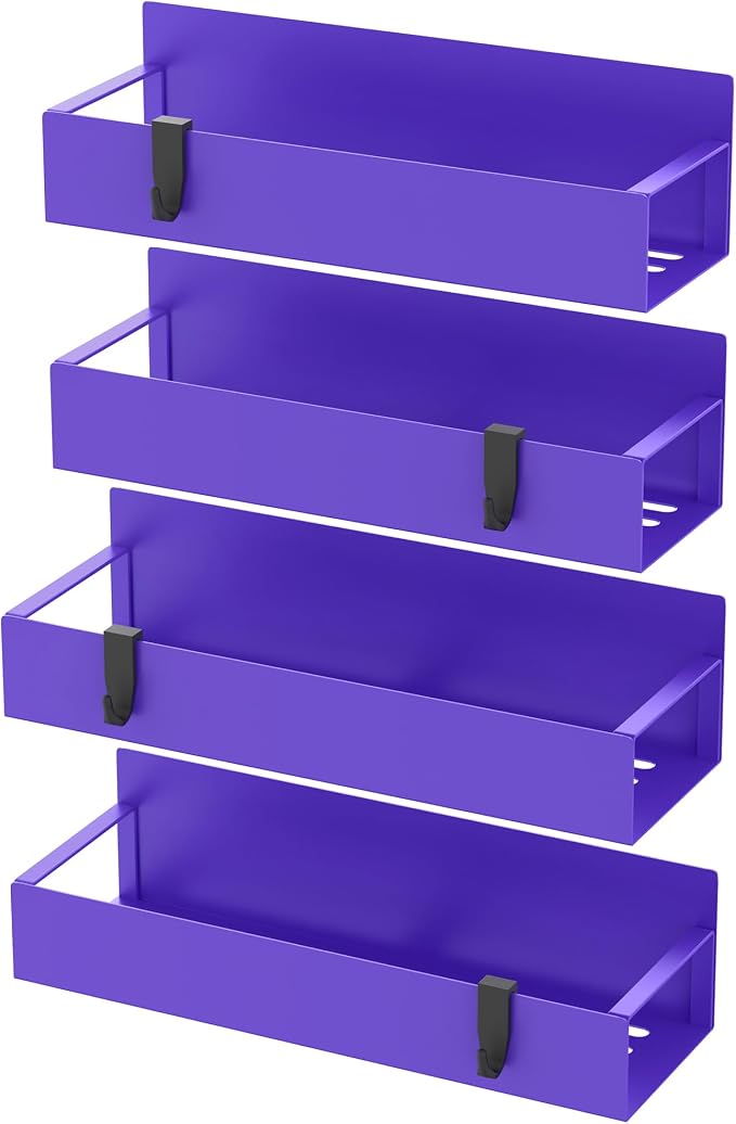 HuggieGems 4 Pack Magnetic Spice Storage Rack Organizer - Image 6