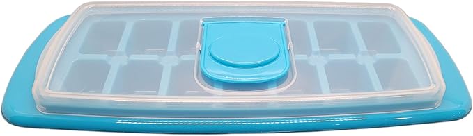 Handy Housewares Anti-Spill 14-Cubes Covered Ice Cube Tray - Image 3