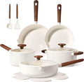 CAROTE Ceramic Cookware Sets, Pots and Pans Set Non stick, Non Toxic Healthy by CAROTE
