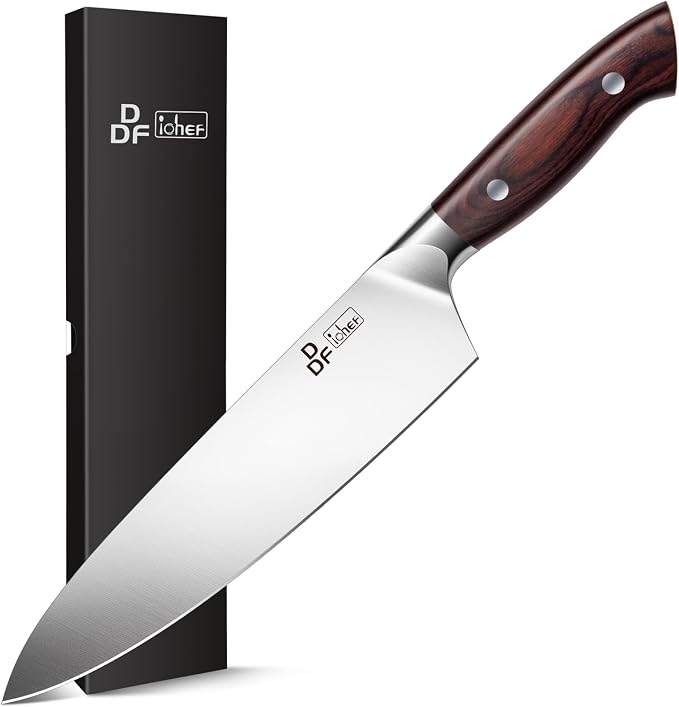 DDF iohEF Chef Knife Sharp Kitchen Knife 8 inch Japanese Stainless Steel by DDFiohEF