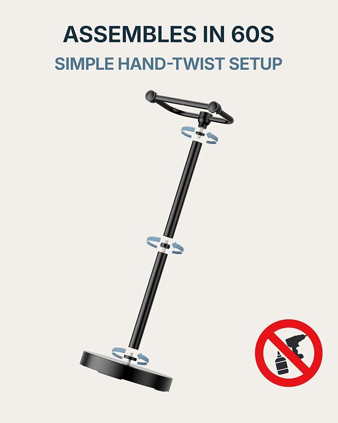 RARXTR Toilet Paper Holder Stand, Modern Bathroom Free Standing Toilet Paper - Image 8