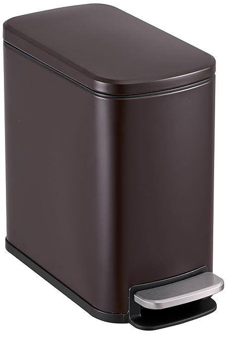 SIMPLI-Magic 6L/1.6G Stainless Steel Bathroom Trash Can by Simpli-Magic