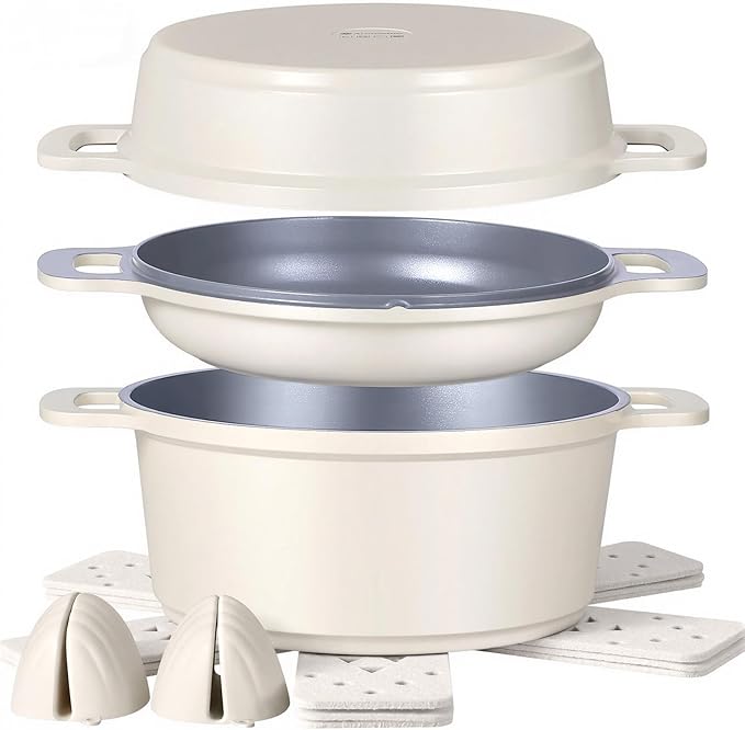 Ammeloo 8-Piece Non Stick Stock Pot by Unknown