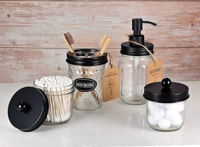Amolliar Mason Jar Liquid Soap Dispenser Lid, Rust Proof Stainless Steel - Image 5