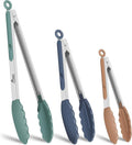 HOTEC Premium Stainless Steel Locking Kitchen Tongs by Hotec