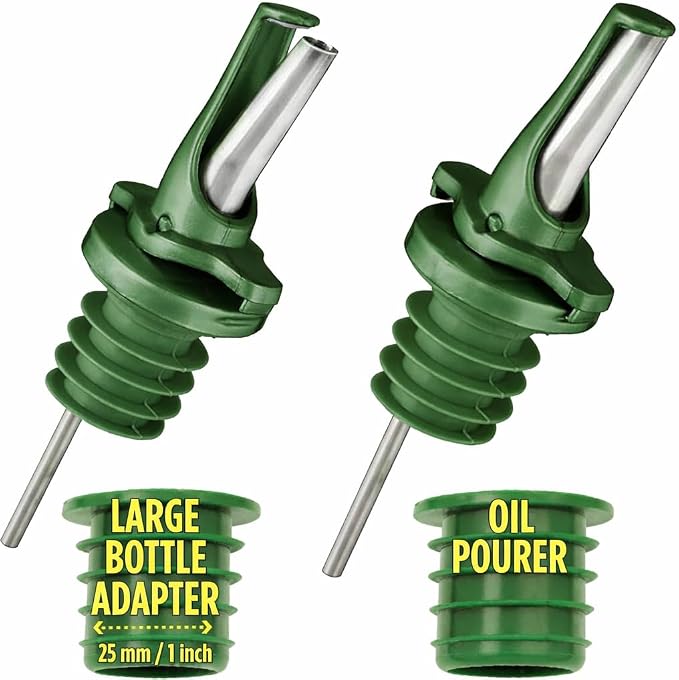 AIRTIGHT Olive Oil Pour Spout for Olive Oil Dispenser by Poura-ThePerfectServe