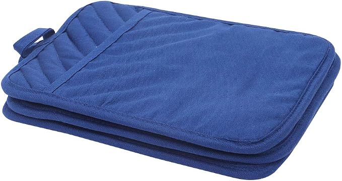Anyi Pot Holders for Kitchen Heat Resistant, Cotton Hot Pads for Counter Table - Image 9