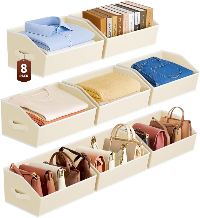 Homsorout Large Closet Organizers and Storage Bins by Homsorout