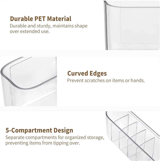 PAVSTINE 2 Pack Adhesive Medicine Cabinet Organizer, No Drilling Narrow - Image 4